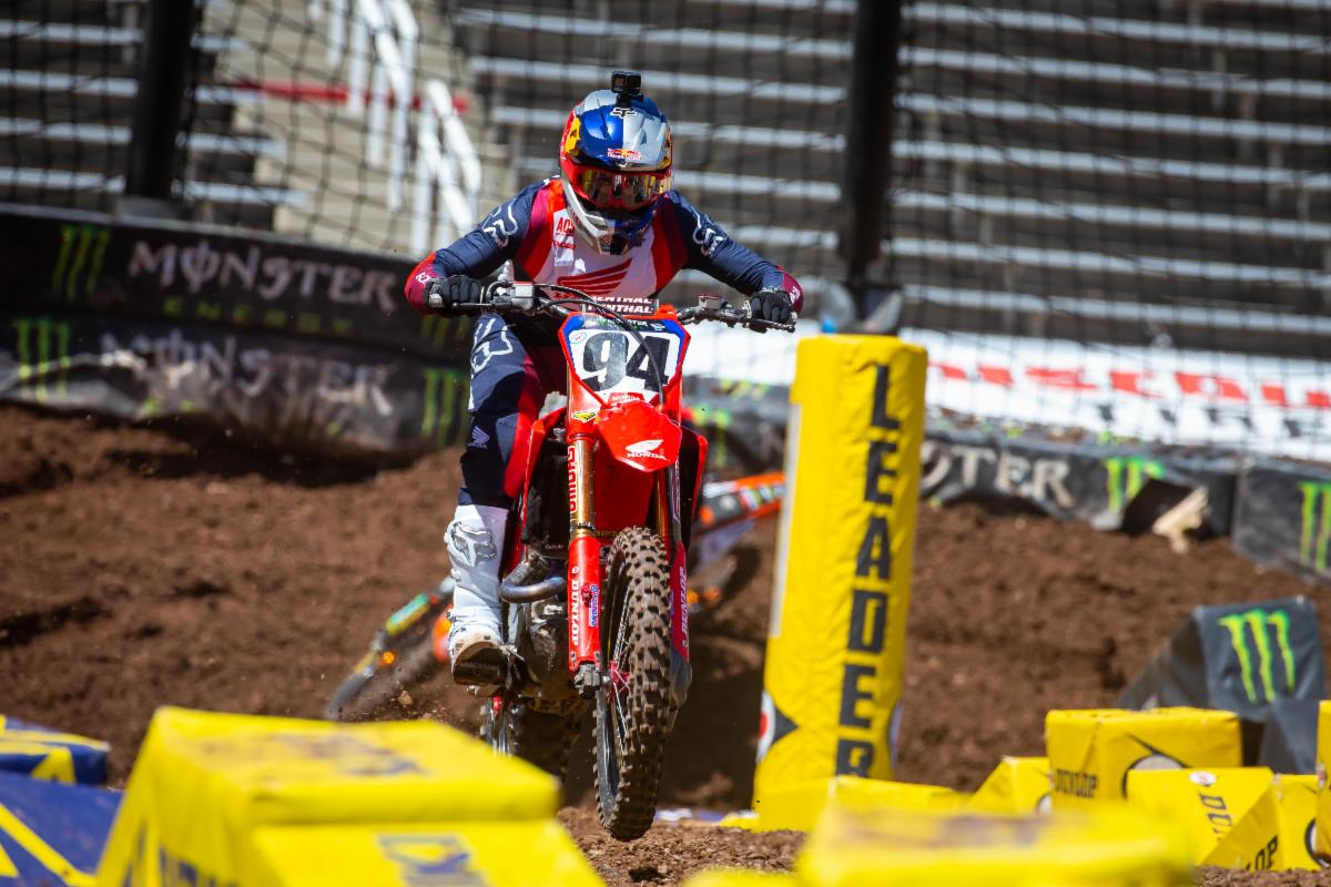 Ken Roczen looked fast, healthy, and strong.