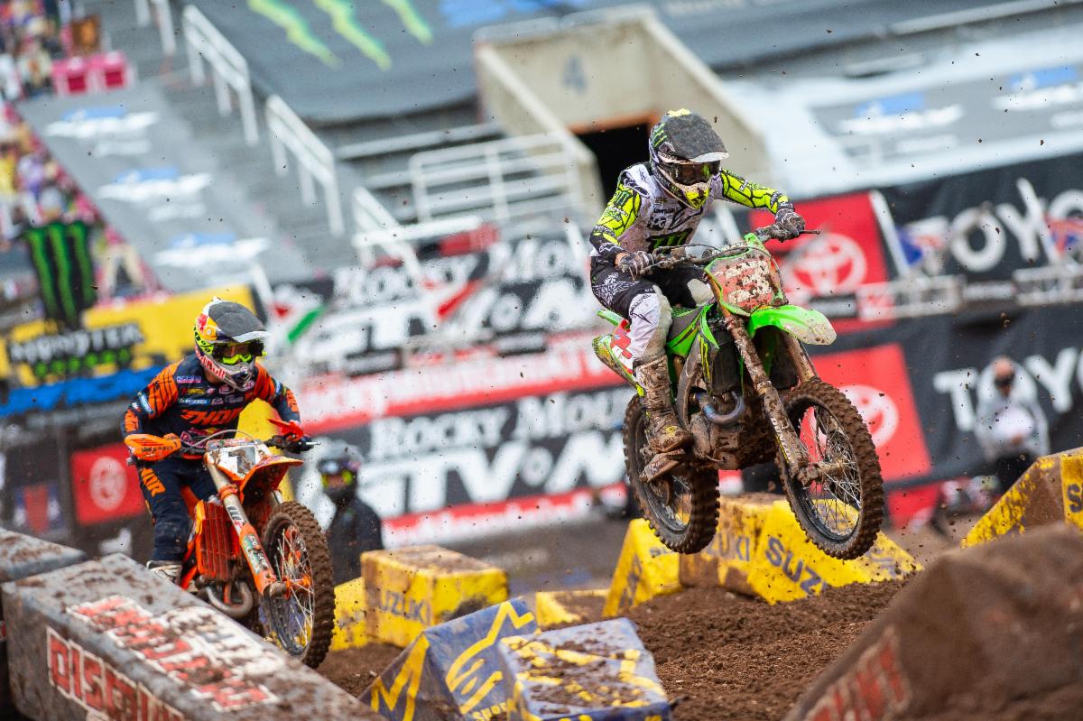 Elic TOmac and Cooper Webb leave everything on the track.