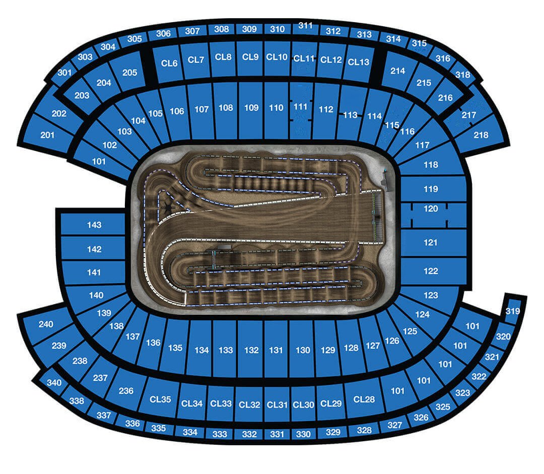 Foxborough seating map