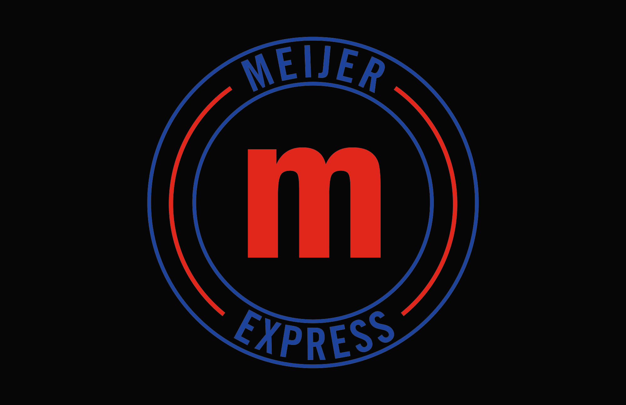 Meijer Express black background