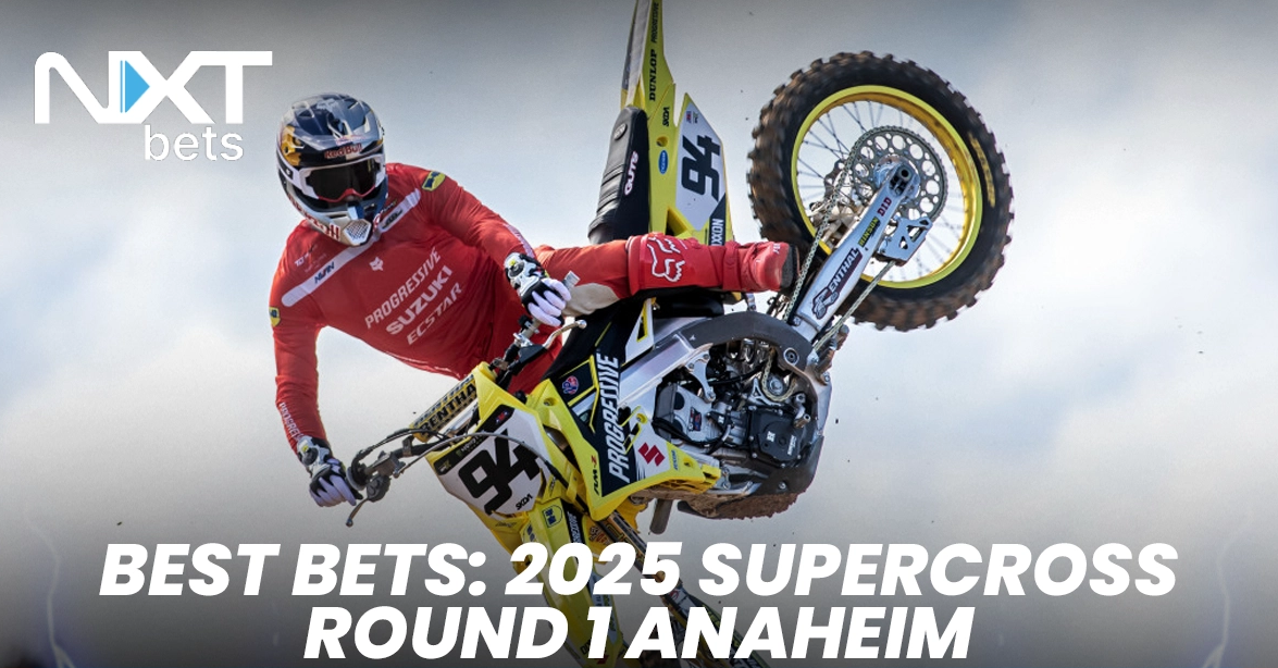 Image of Ken Roczen with caption of NXT: Best Bets: 2025 Supercross Round 1 Anaheim