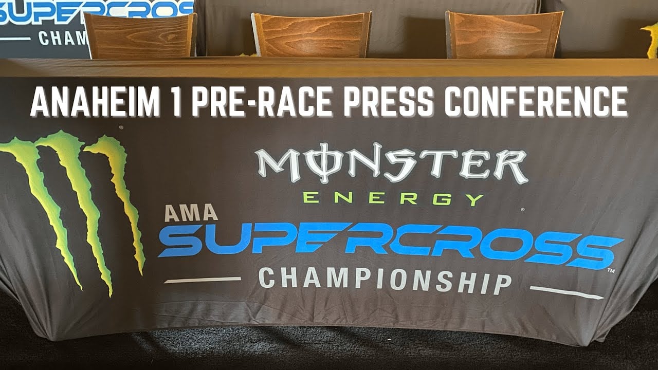 Anaheim 1 Pre-Race Press Conference banner