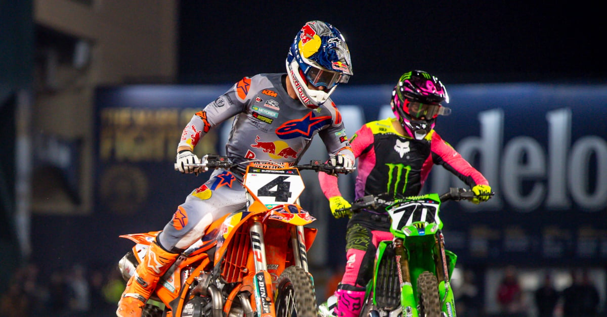 Chase Sexton and Jorge Prado