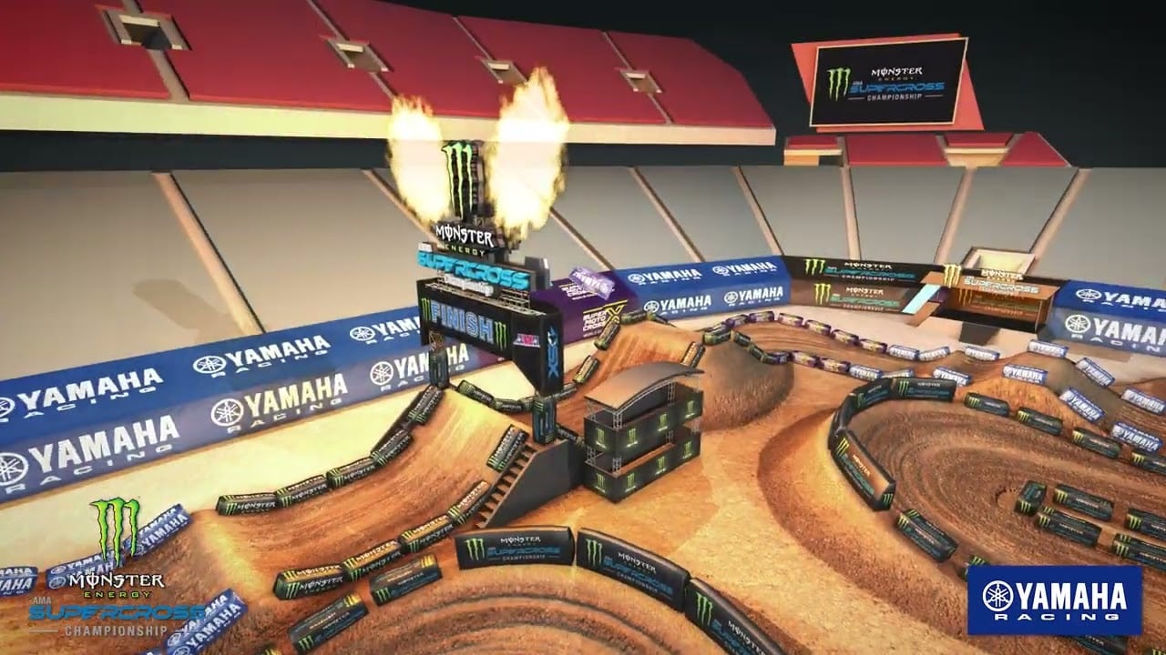 Yamaha animated track map screengrab